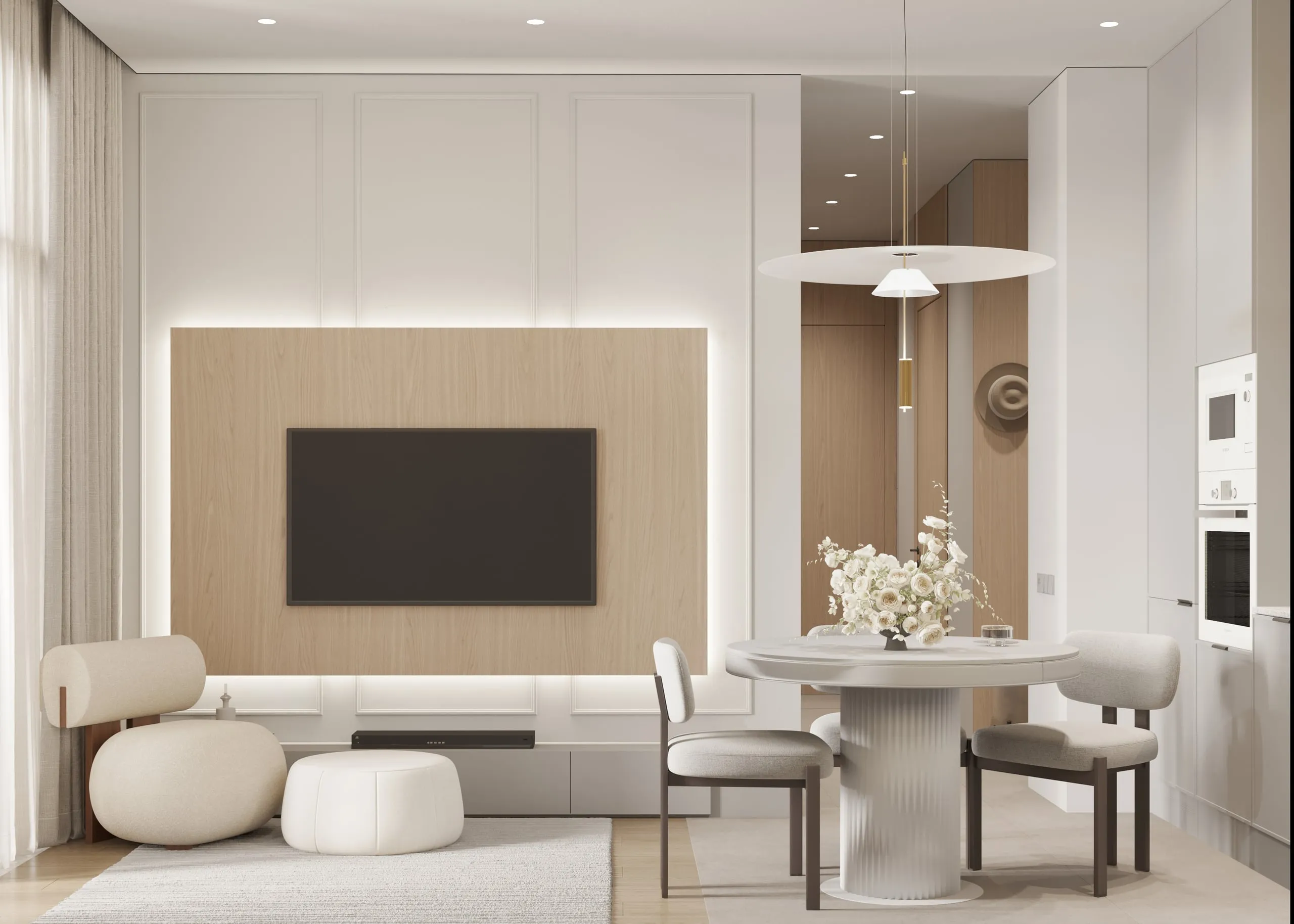 Ostrov Residence — interior design project